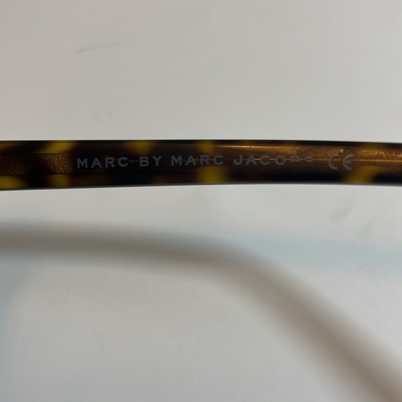 Marc by Marc Jacobs tortoise/yellow trim sunglasses
